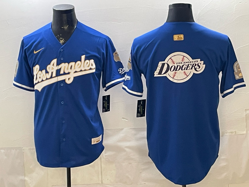 Men Los Angeles Dodgers blank blue Game 2026 Nike MLB Jersey 4014001